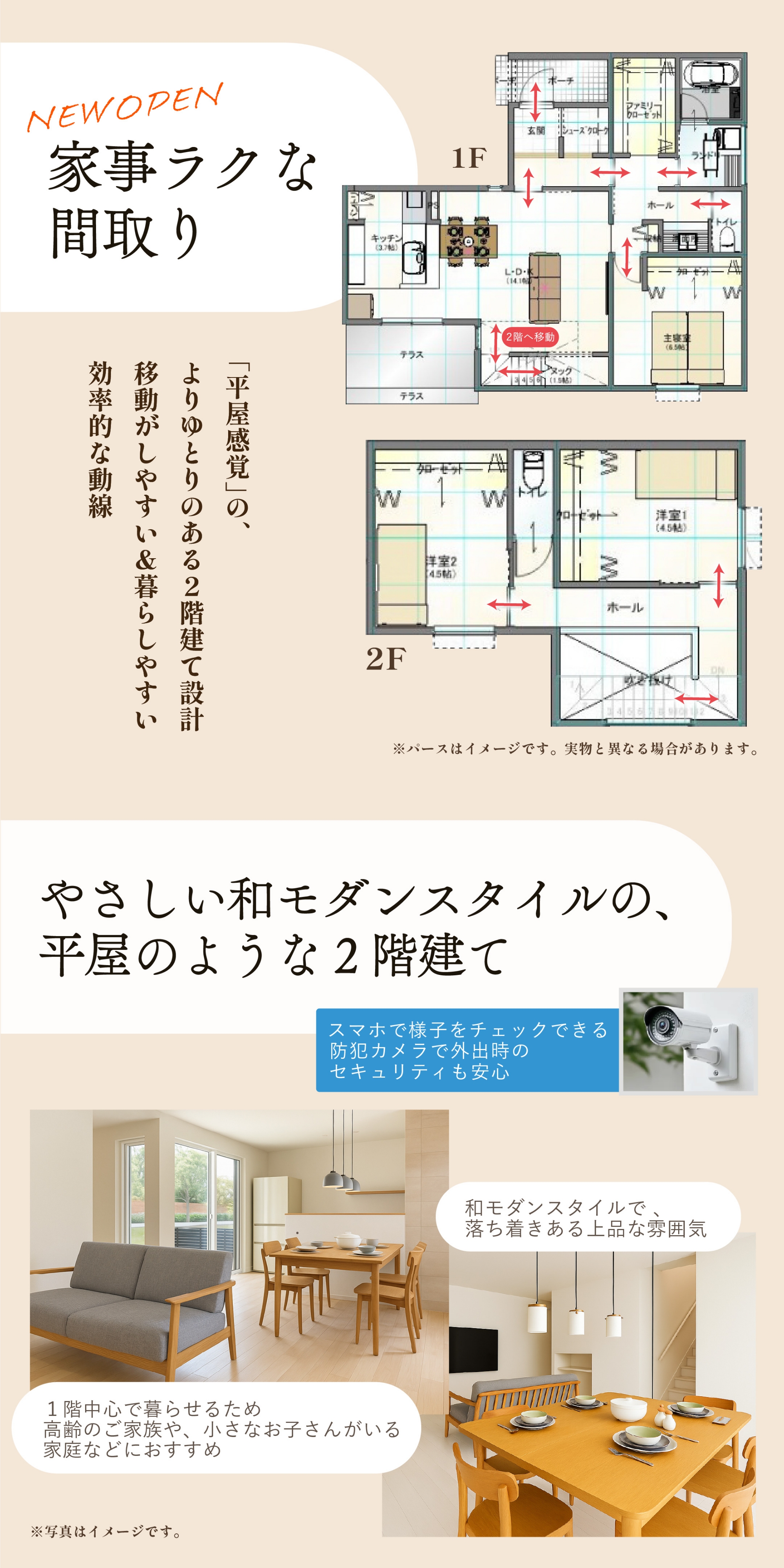 家事ラクな間取り